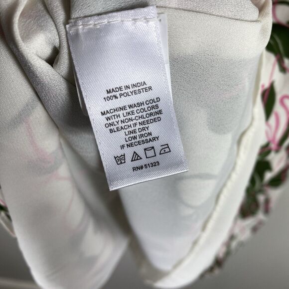 Parker Midi Floral Tier Skirt Spring Woman’s Sz 6 Beachy Cruise Feminine New - Picture 9 of 9